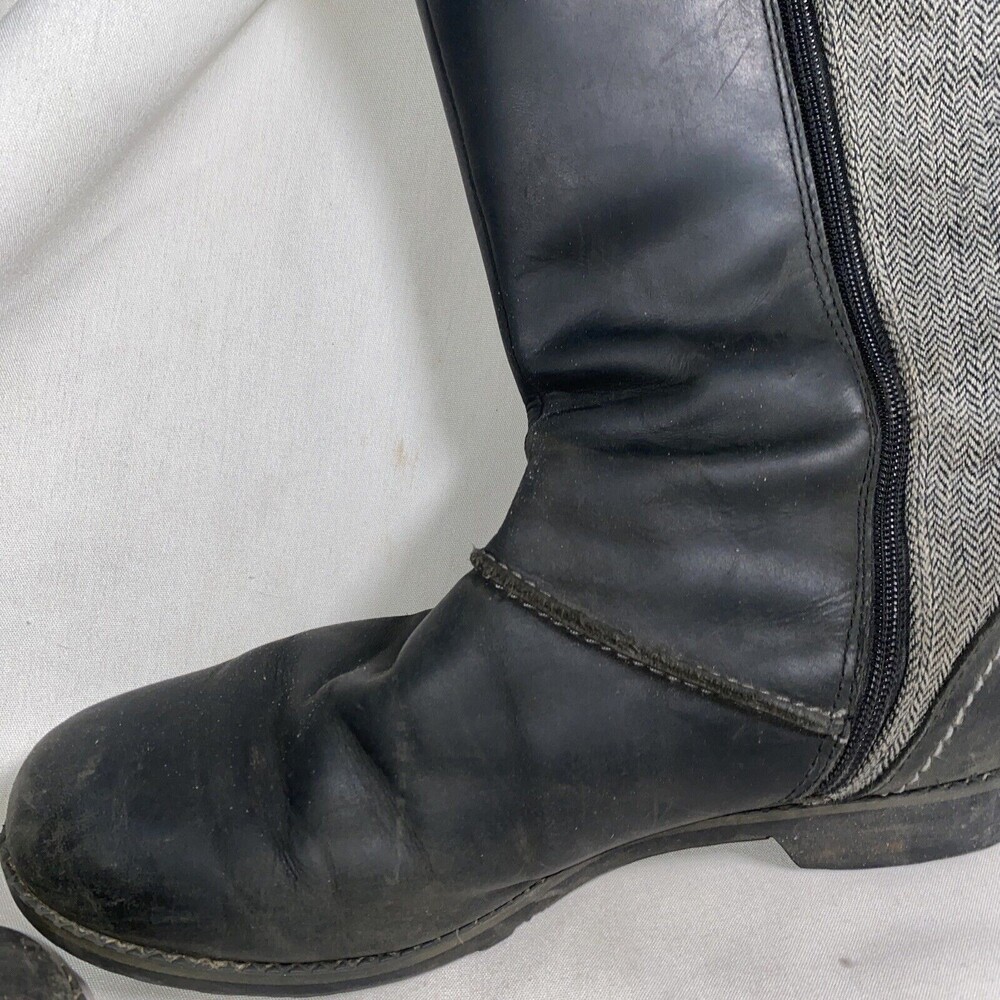 Eddie Bauer equestrian boots Trace Leather Riding Moto Waterproof women 11 - Picture 6 of 12